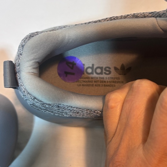 Adidas Swift Run 22 Triple Gray Size 14 NEW - Picture 6 of 7